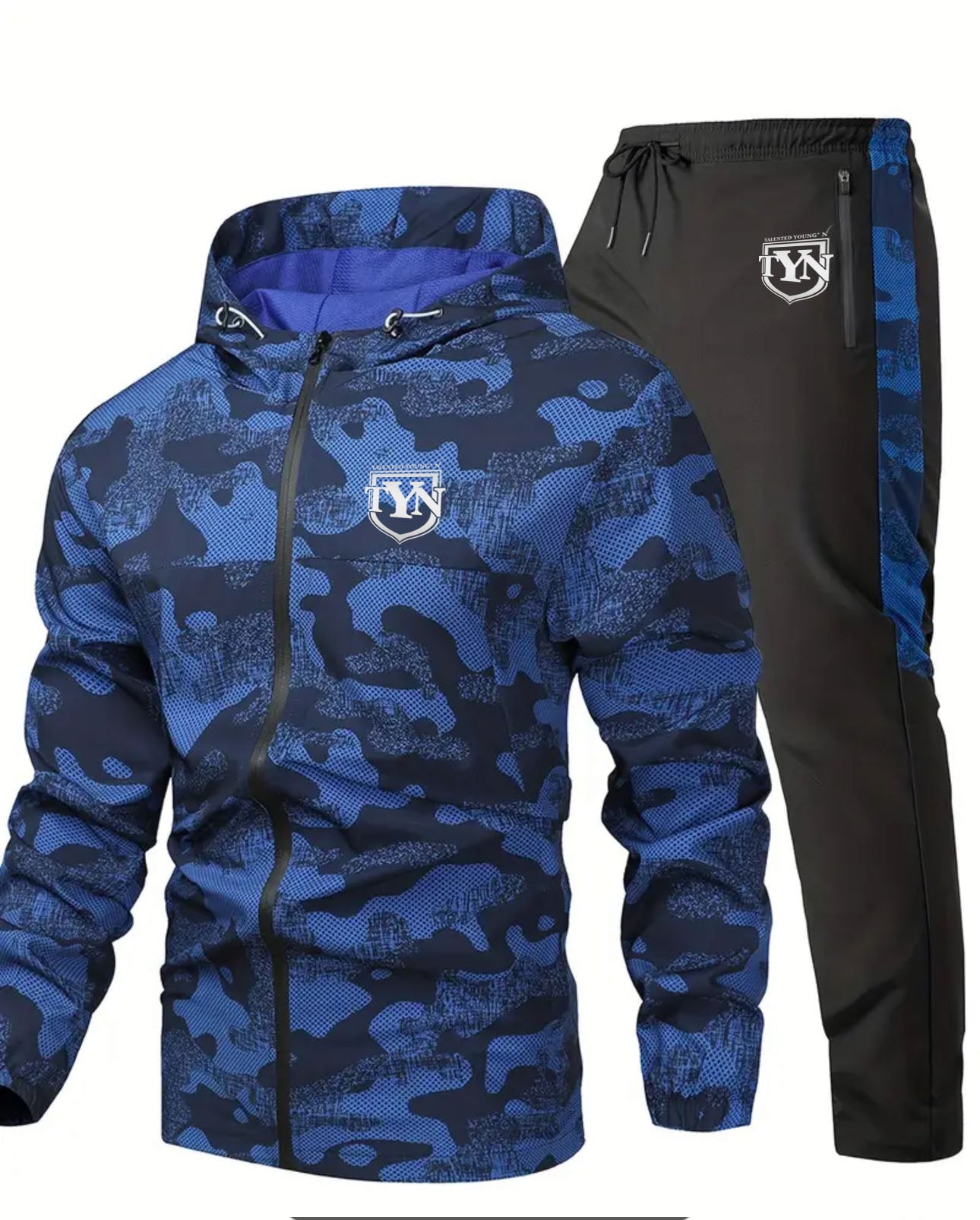 TYN Men’s Reflective Woven Tracksuit